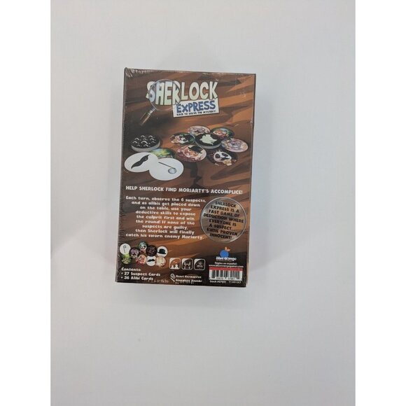 Sherlock Express Race to solve the Mystery Game by Blue Orange Age 7+ 2-6 Player - Picture 6 of 6